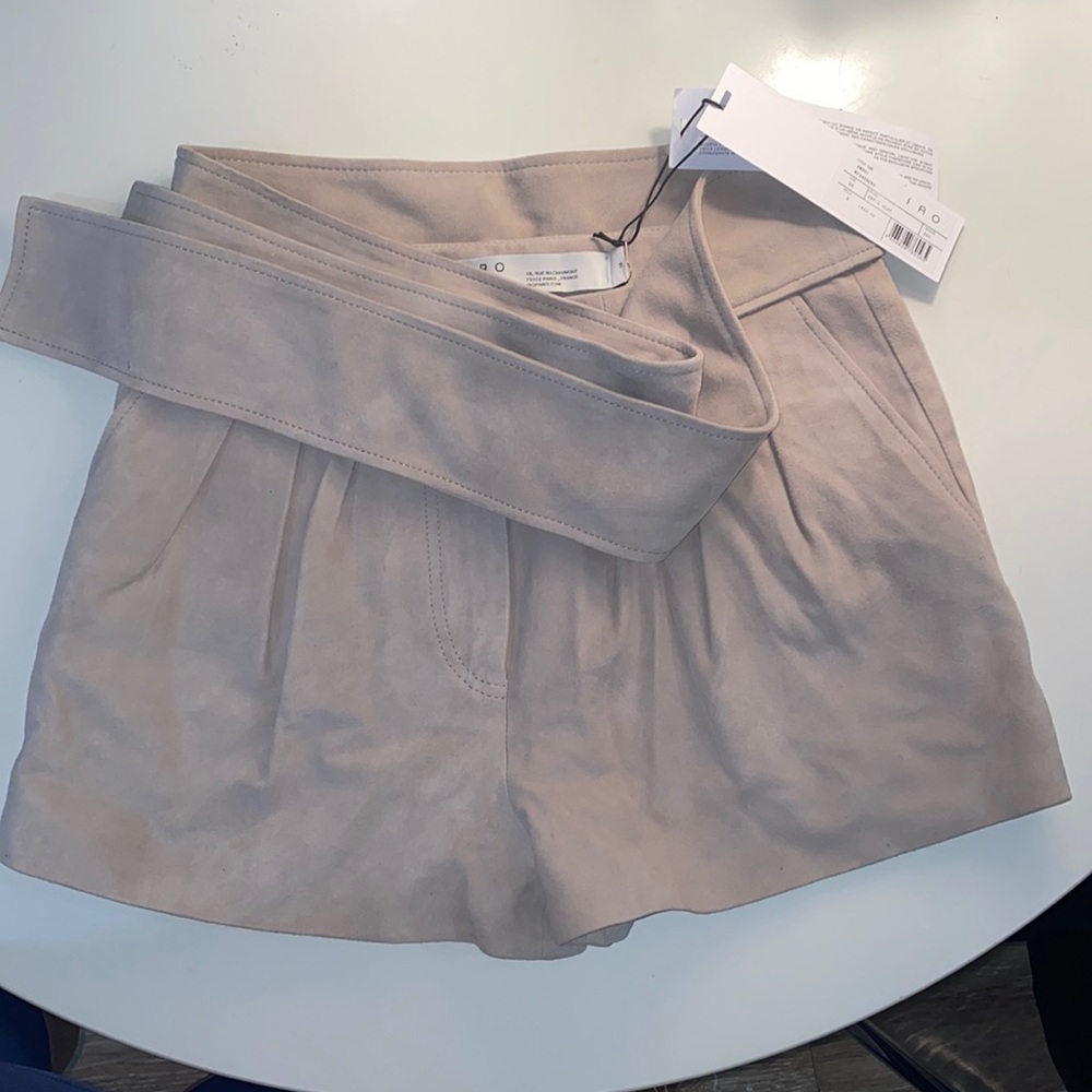 IRO Suede Shorts, NEW with tag, Size 36